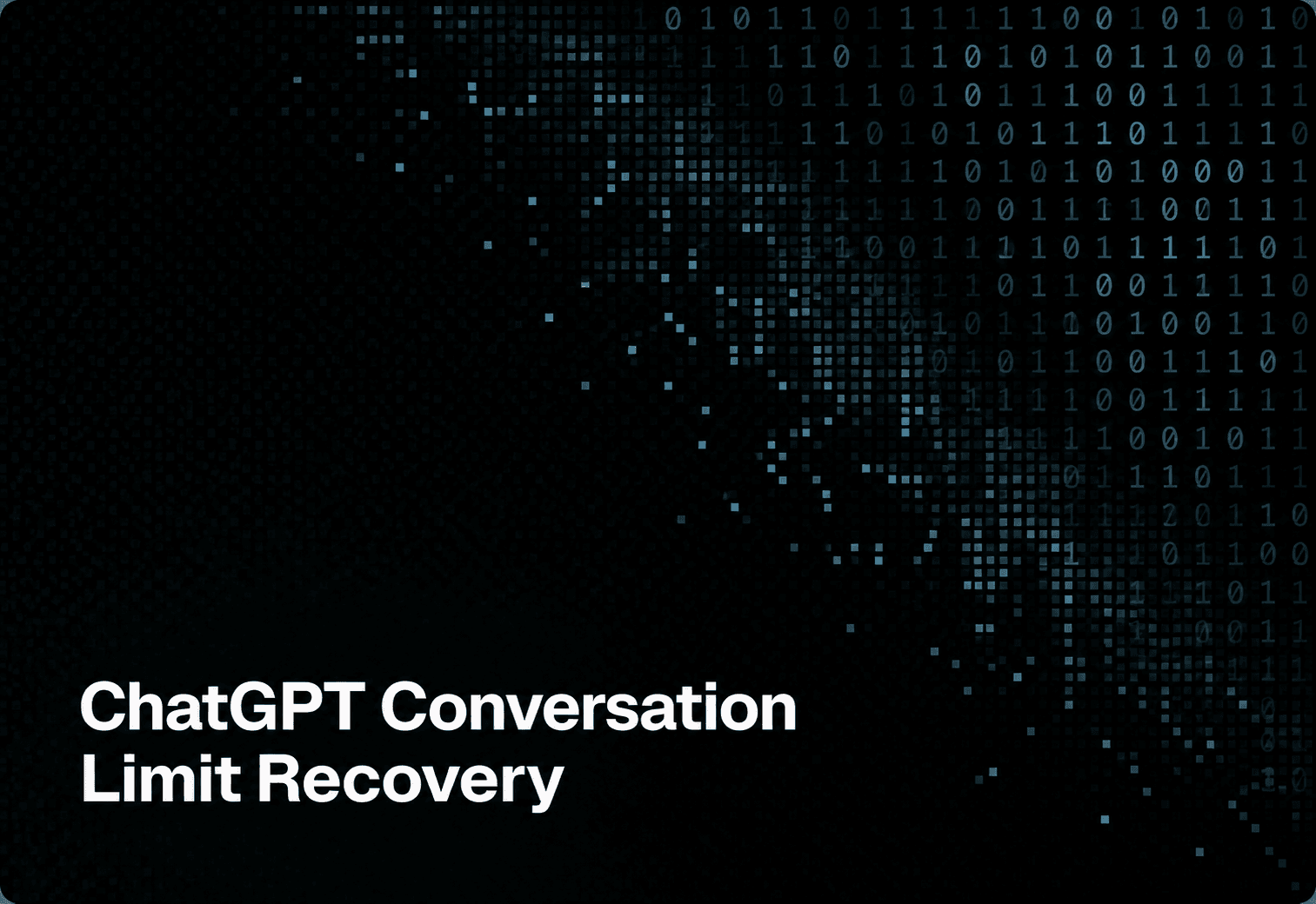 ChatGPT Conversation Limit Reached: Developer Recovery Guide hero