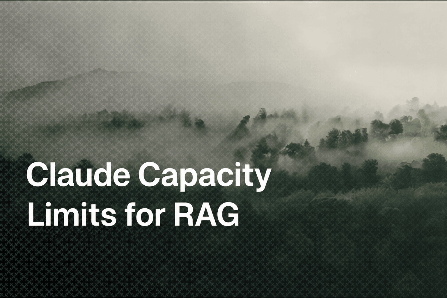 Due to Unexpected Capacity Constraints Claude: RAG Builder Guide hero